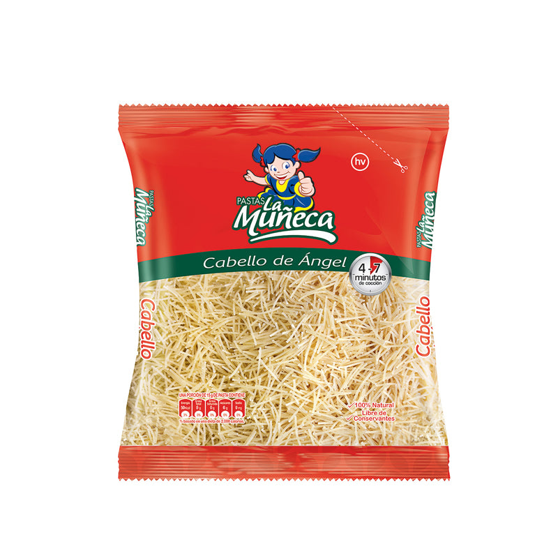 Pasta La Muñeca Cabello Angel X 250 Gr