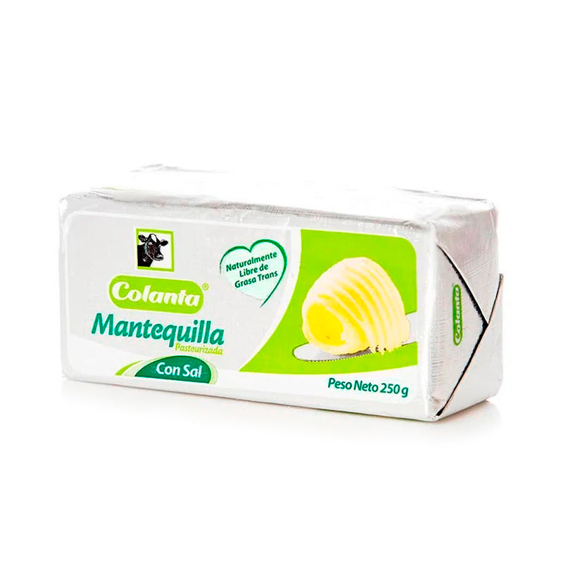 Mantequilla Colanta con Sal 250 gr