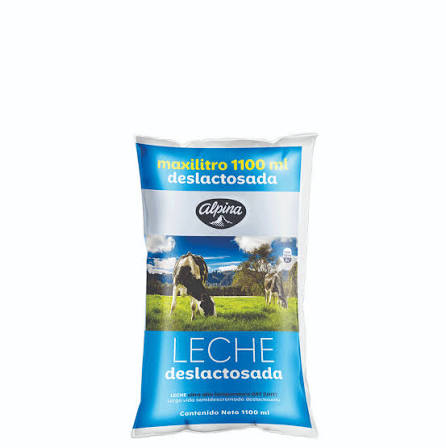 Leche Alpina Deslactosada 1100 ml