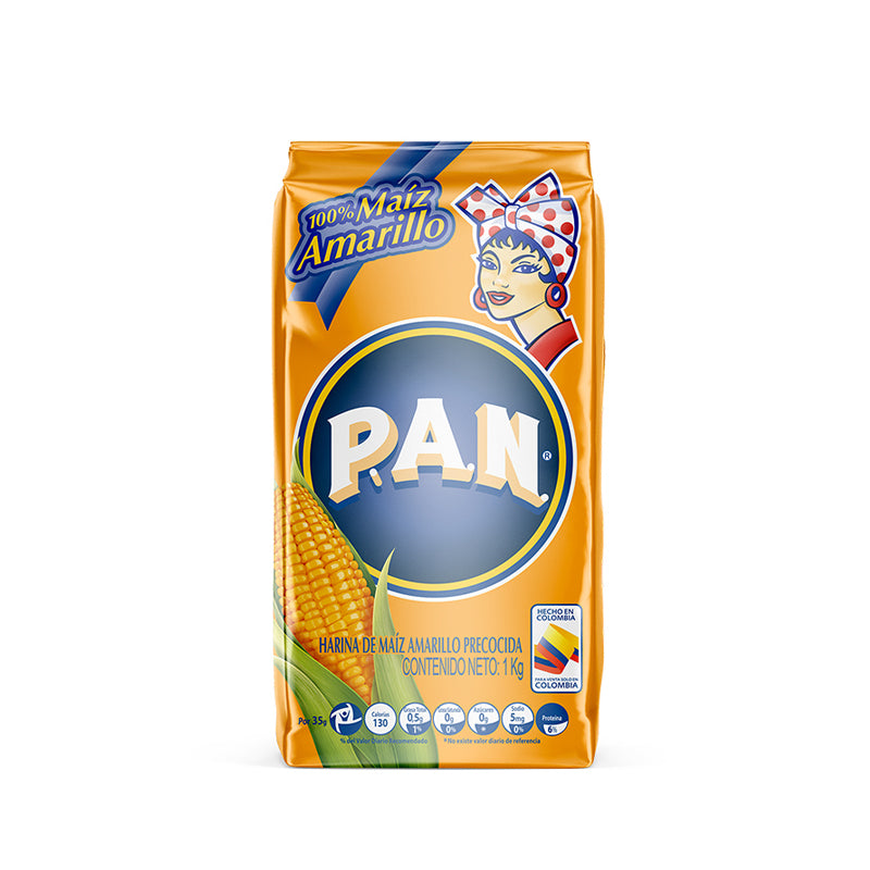 Harina pan amarilla por 1000 gr