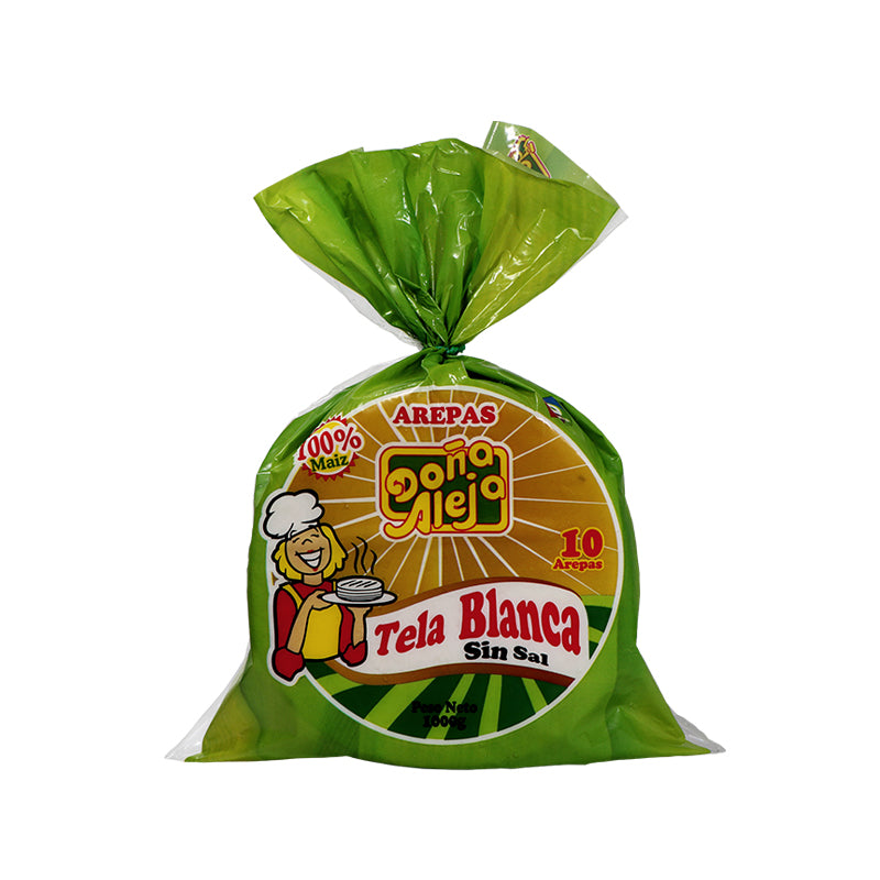 Arepa de tela sin sal 10 und