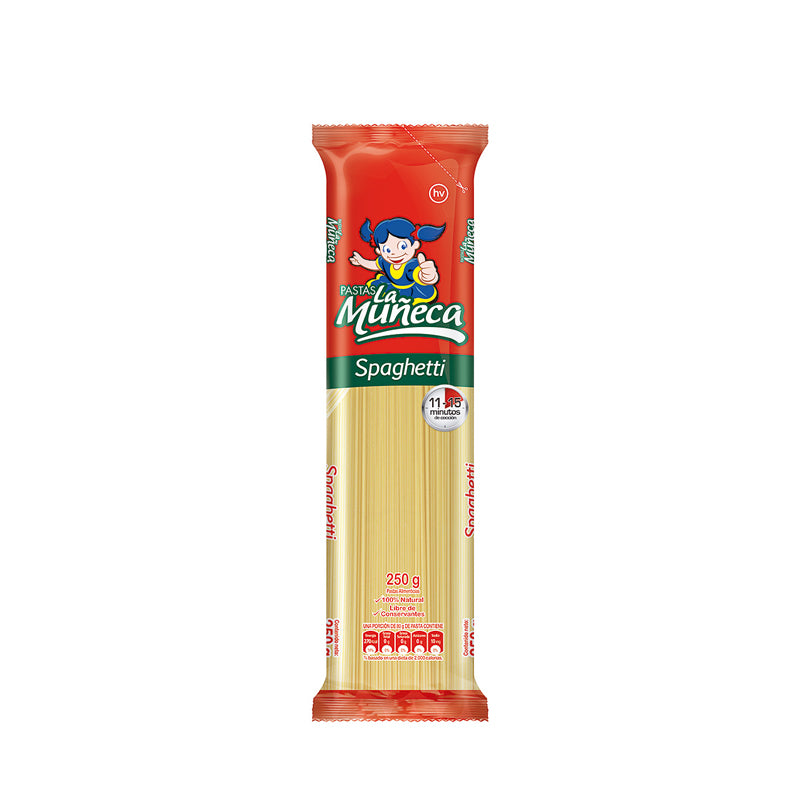 Spaguetti La Muñeca  X 250 Gr