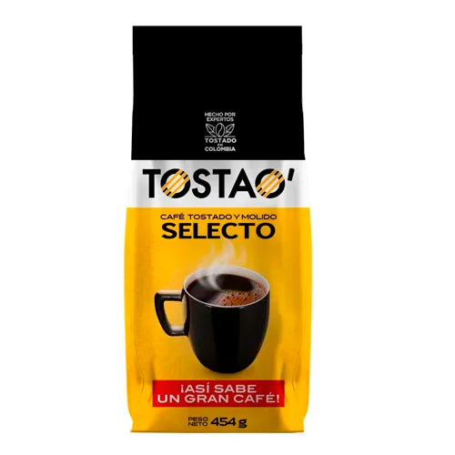 Cafe Tostao Selecto Molido 454 Gr